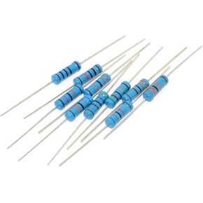20Pcs 2W 6R8 68R 680R 6K8 68K 680K 6.8 68 680 Ohm R K Accuracy 1% Five-Color Ring Resistance 0.1R-10M Metal Film Resistor(MF 2W 0.25R 20pcs) in Kuwait