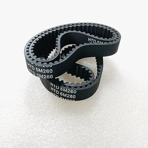 أحزمة لوح التزلج الكهربائية، HTD 260mm-5M-15mm، 4 قطع in Kuwait