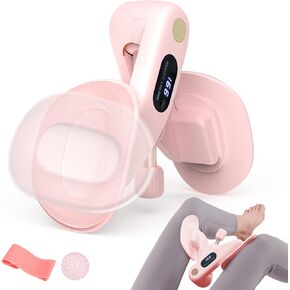 Thigh Exerciser, Pelvic Floor Muscle Trainer, Inner Thigh Kegel Exercise Workout Equipment for Women and Men, Home Fitness Strengthen Machine for HIPS, Butt, Legs in Saudi Arabia