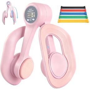 جهاز تمرين الفخذ الداخلي للنساء، أجهزة تمرين قاع الحوض مع عداد عرض، مدرب الورك قابل للتعديل كيجل لإعادة التأهيل بعد الولادة in Kuwait