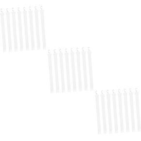 24pcs Retail Store Display Strips Hooks Merchandising Hanging for Supermarket Convenience Store Organized Product Hanging in Kuwait