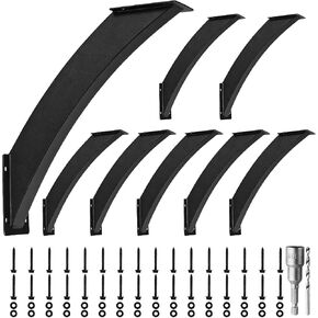 دعامات دعم زاوية 45 درجة عامة 4x4 بوصة (3.2x3.2 بوصة فعلية) دعامات دعم زاوية الخشب وزاوية الشعاع مع براغي تثبيت لأسطح شرفات المراقبة والشرفات وكبائن السجل وما إلى ذلك in Kuwait