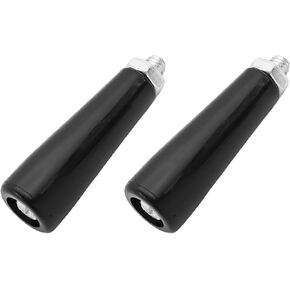 2Pcs Revolving Handle Lathe Crank Handle, M8 Threaded Hand Grip with Nut for Trailer Jack, Woodworking Machinery, and Mechanical Applications in Kuwait