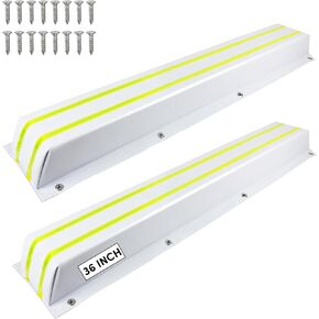 مصدات قفص الاتهام 58 بوصة 2 حزمة، مصدات قفص الاتهام قارب مع شريط عاكس ترقية ومسامير الفولاذ المقاوم للصدأ، مصدات قفص الاتهام الوفير الحرس تتراكم الوفير الصف البحري للرأسي والأفقي (أسود) in Kuwait