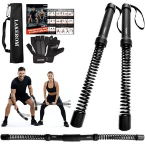 حبال المعركة بدون حبال (2 في 1) شريط اللياقة البدنية Elatic، حبال المعركة اللاسلكية مع دليل التمرين، معدات رياضية منزلية محمولة لـ HIIT، تدريبات قوية منخفضة التأثير للرجال والنساء باللون الأسود in Kuwait