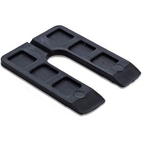 CRL Black 1/4" x 4" Jumbo Horseshoe Shims Pack of 100 in Kuwait