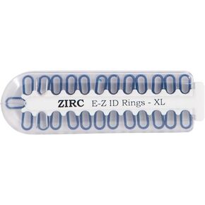 Zirc Dental 70Z000B EZ ID حلقات أدوات XL أزرق 25/Pk in Kuwait