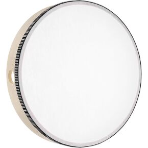 MECCANIXITY 1 Pcs Hand Drum Music Percussion 10 Inch Wood Frame Drum Set Musical Instrument for Musical Education Home Party Performance Supplies (Wood Color) in Kuwait