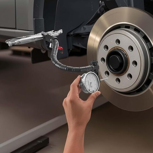 مؤشر اختبار الاتصال الهاتفي VEVOR مع ذراع مرن 360 درجة وكماشة قفل 360 درجة، دقة 0.001 بوصة، نطاق 0-1 بوصة، احترافي لإعداد الماكينة، قياس المنطقة الضيقة، حقيبة تخزين in Saudi Arabia