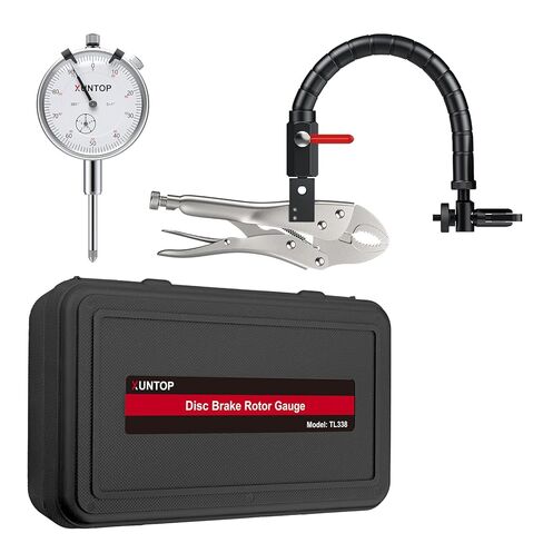 0-1/0.001 بوصة مجموعة قياس الجريان القرصي ومؤشر قرص قياس الدوار/الكرة المشتركة مع ذراع مرن 13.77 بوصة ومجموعة قياس الدوار لفرامل القرص 7 بوصة للصناعة الميكانيكية للسيارات in Kuwait