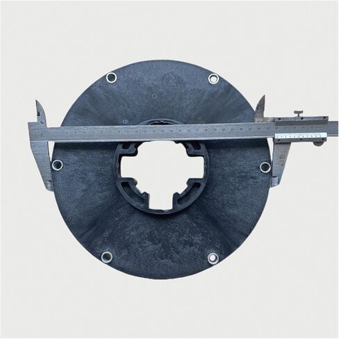 Fiberglass Flexible Coupling Nylon Disc LK-100-SAE8 Outer 263.5mm, Inner 4 T, 6 Holes in Saudi Arabia