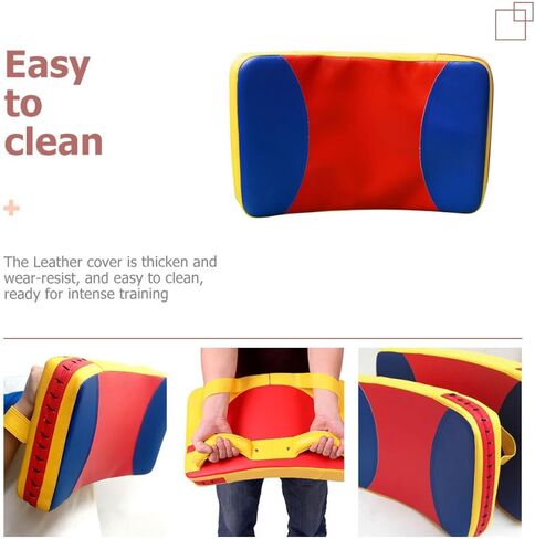 Luxshiny Taekwondo Kick Pad Hand Target Arc-Shaped Kicking Pad Protector Thickened Training Paddle for Martial Arts Kickboxing Karate Sparring in Kuwait