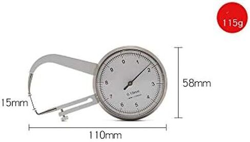 Lens Thickness Measurement Clock Eyeglasses Measurement Tool by dhoptical in Kuwait