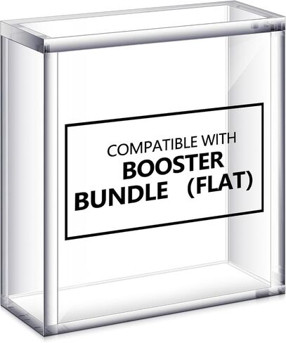 حالة مغناطيسية أكريليك متوافقة مع TCG Booster Boster Protction Case القابلة للتكديس 4 مم إغلاق مغناطيسي سميك هدايا مربع لجمع البطاقات ، والبطاقات غير المدرجة (1 PCS) in Saudi Arabia