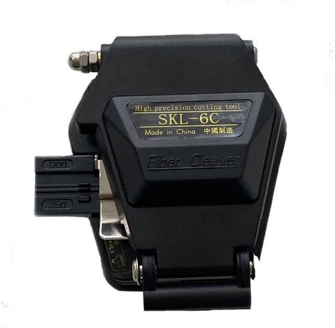 SKL-6C Fiber Cleaver Cable Cutting Knife FTTH Fiber Optic Knife Tools Cutter High Precision Fiber Cleavers 16 Surface Blade 1 PCS in Kuwait