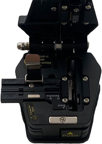 SKL-6C Fiber Cleaver Cable Cutting Knife FTTH Fiber Optic Knife Tools Cutter High Precision Fiber Cleavers 16 Surface Blade 1 PCS in Kuwait