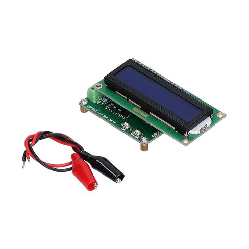 Professional Low Resistance Ohmmeter Milliohm Meter HR390 Accurate Capacitance Tester with Clips for Electronic Circuit Testing PCB Repair in Saudi Arabia