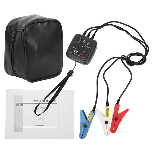 Kikumi Phase Rotation Meter Non-Contact Voltage Tester AC 70-1000V Etcr1000C Non-Contact Phase Sequence Detector with Magnetic Base Phase Meter Phase Rotation Tester in Kuwait