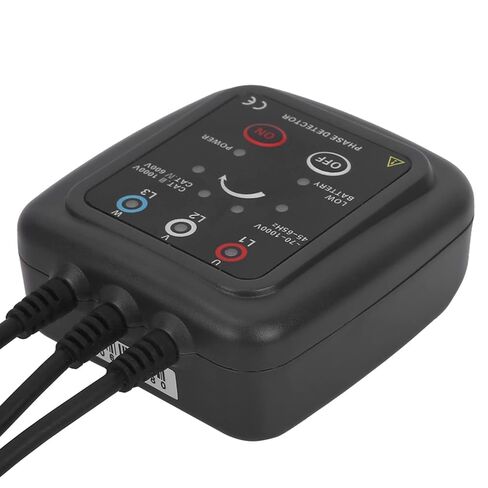 Kikumi Phase Rotation Meter Non-Contact Voltage Tester AC 70-1000V Etcr1000C Non-Contact Phase Sequence Detector with Magnetic Base Phase Meter Phase Rotation Tester in Kuwait