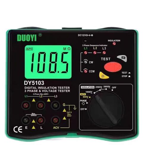 DY5103 متعدد الوظائف جهاز اختبار مقاومة العزل الأرض المقاومة المقاومة اختبار العزل الرقمي in Saudi Arabia