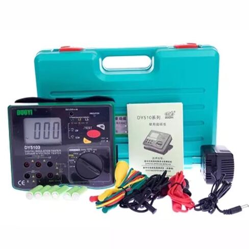 DY5103 متعدد الوظائف جهاز اختبار مقاومة العزل الأرض المقاومة المقاومة اختبار العزل الرقمي in Saudi Arabia