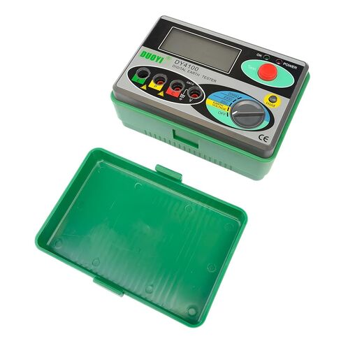 DUOYI DY4100 مقياس الأرض الرقمي الأرض المقاومة متر Megohmmeter 0-2000 أوم أدوات التفتيش اختبار المقاومة الكهربائية in Kuwait