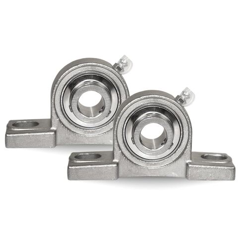 Jeremywell UCP204-12 Stainless Steel Pillow Block Bearing (2 Pack), 3/4 inch Bore 2 Bolt Flange Mounted, Solid Base, Self-Alignment in Saudi Arabia