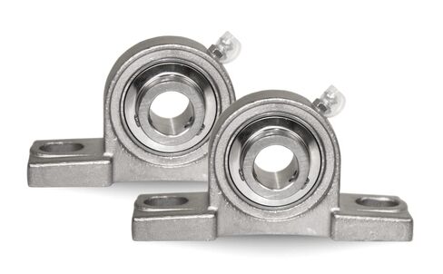 Jeremywell UCP204-12 Stainless Steel Pillow Block Bearing (2 Pack), 3/4 inch Bore 2 Bolt Flange Mounted, Solid Base, Self-Alignment in Saudi Arabia