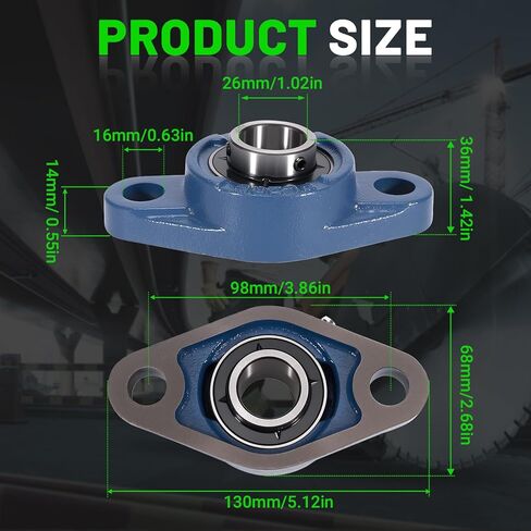 مجموعة حامل كتلة الوسادة 543045052 من LEAPTREND مكونة من قطعتين متوافقة مع Husqvarna FS400 FS400LV المشي خلف مناشير الخرسانة in Saudi Arabia