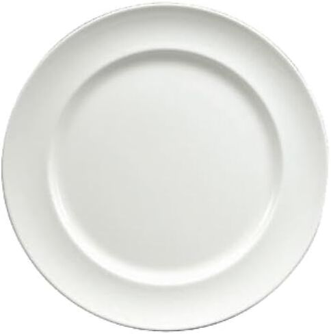 212 Main 6.625 in. Dia. Round Wide Rim Scratch & Mark Resistant Glaze Plate in Saudi Arabia