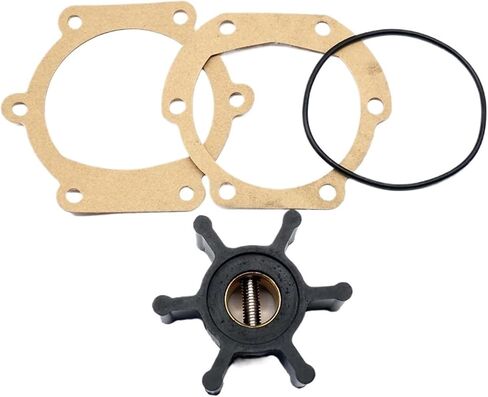 1pc Cooling Sea Water Pump Impeller Replacement for 2QM 15/20 & 3QM 30 2GM 20F 30F 3 HM/HM 35/HM 35F Engine in Kuwait