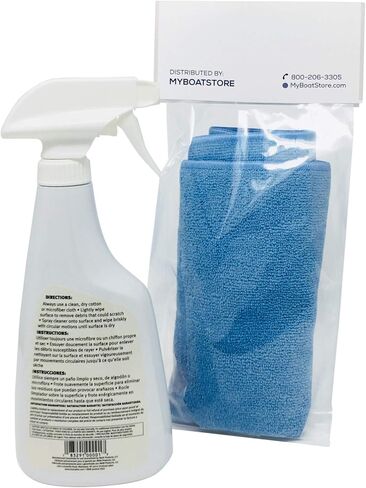 Imar 301 Strataglass Cleaner Bundle with a Microfiber Detailing Cloth (2 Total Items) in Kuwait
