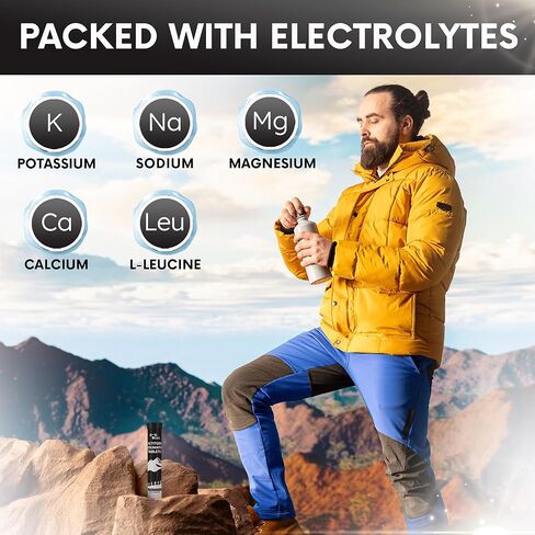 أقراص التأقلم مع داء الارتفاع (20 قرصًا) | يدعم التأقلم السريع على الارتفاعات والانتعاش | الوقاية من داء المرتفعات والمساعدة على الترطيب | دواء داء الارتفاعات للارتفاعات العالية in Kuwait