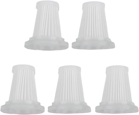 Reusable Vacuum Cleaner Filters 5-Pack Compatible with Airify Pro V2, White Replacement Accessories to Maintain Peak Performance and Improve Air Quality in Home Cleaning in Saudi Arabia