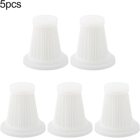 Reusable Vacuum Cleaner Filters 5-Pack Compatible with Airify Pro V2, White Replacement Accessories to Maintain Peak Performance and Improve Air Quality in Home Cleaning in Saudi Arabia