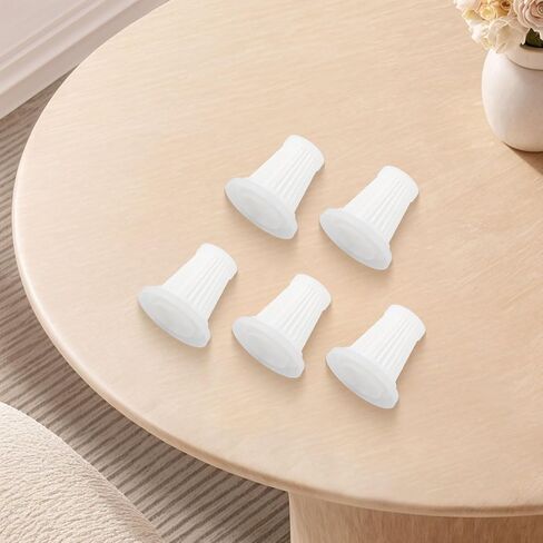 Reusable Vacuum Cleaner Filters 5-Pack Compatible with Airify Pro V2, White Replacement Accessories to Maintain Peak Performance and Improve Air Quality in Home Cleaning in Saudi Arabia