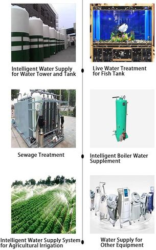 Toypond Water Level Switch, Intelligent Non-Contact Liquid Level Controller, Adjustable Sensitivity Automatic Water Level Control Sensor, AC100-260V, Pump High and Low Water Inlet Control in Saudi Arabia