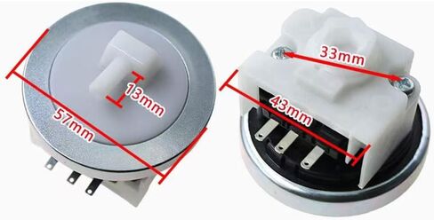 XQB45 3 Pin DC 5V 10mA Washing Machine Water Level Sensor for Q602VL Q2508PG Pressure Sensor Controller in Saudi Arabia