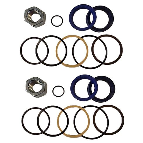 Set of 2 Hydraulic Cylinder Seal Kits 6803329 Fits Bobcat Lift 642 742B 751 in Kuwait