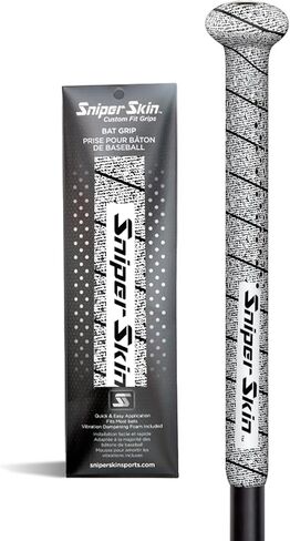 SNIPER SKIN Baseball & Softball Bat Grip | Replacement Bat Grip Wrap | Easy Install | Durable | Waterproof | Tacked for Performance in Kuwait