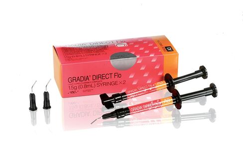 GC 002358 Gradia Direct Flo Flowable Restorative Composite Shade BW 2/Pk in Kuwait