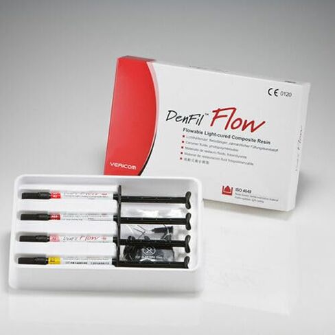 Vericom FR102-A2KIT DenFil Flow Flowable Composite Syringe Kit A2 4/Pk 2 Gm in Kuwait