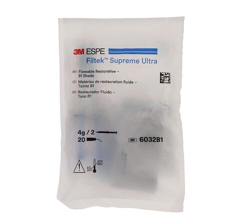 3M ESPE 6032B1 Filtek Supreme Ultra Flowable Composite B1 2/Pk 2 Gm in Kuwait