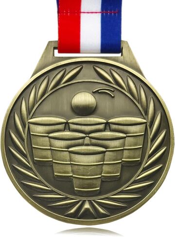 Beer Pong Medal，Beer Pong Game Prizes, Perfect for Family Gatherings, Birthdays, Concerts, Weddings, Barbecues, Beach Vacations and More in Kuwait