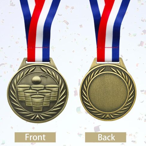 Beer Pong Medal，Beer Pong Game Prizes, Perfect for Family Gatherings, Birthdays, Concerts, Weddings, Barbecues, Beach Vacations and More in Kuwait