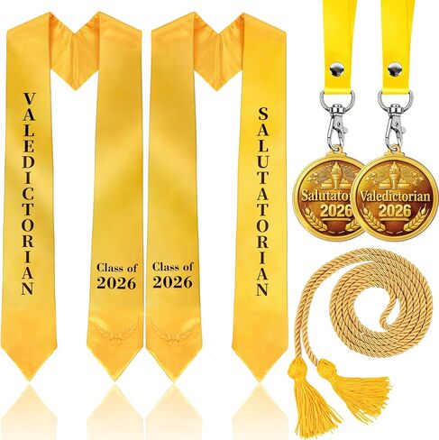 5 قطع من وشاح التخرج من فئة 2026 مع حبل شرف وسام جائزة التخرج in Kuwait