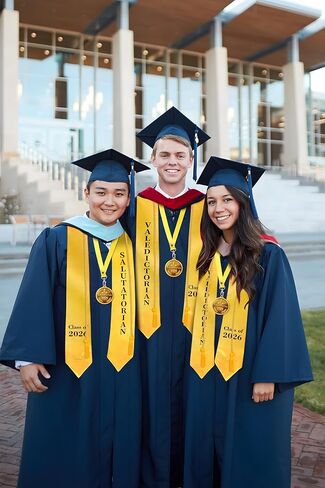 5 قطع من وشاح التخرج من فئة 2026 مع حبل شرف وسام جائزة التخرج in Kuwait