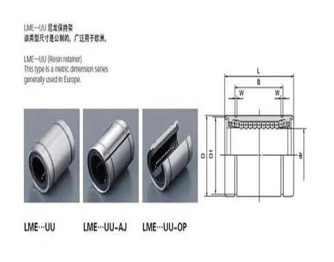 4 قطعة/الوحدة LME60UU LME60 60x90x125 مللي متر محامل الحركة الخطية البطانات 60*90 125 مللي متر in Kuwait