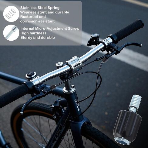 KEWAYO Bike Transmission Fine Adjustment Screws Index Adjusting Barrel M5 Downtube Barrel Adjuster for Bicycle Transmission Front and Rear Paddle Adjustment Brake Adjustment, etc. (M5) 10PCS in Saudi Arabia