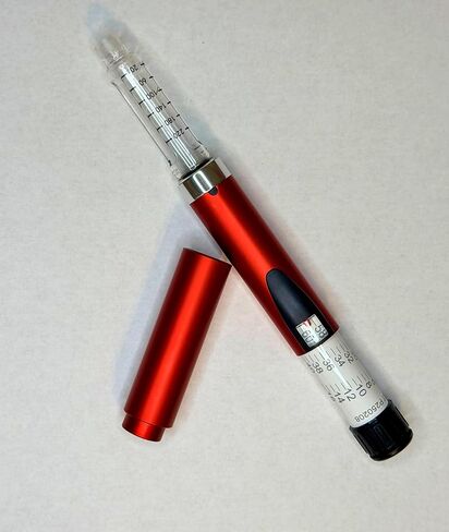 GXZ Health Reusable Injection Pen – Crimson Red – Reusable Pen in Saudi Arabia
